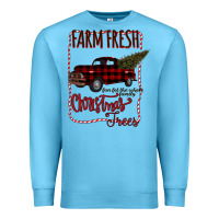 Ocean Blue Farm Fresh Christmas Premium Sweatshirt - Bettercallsaul