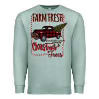 Farm Fresh Christmas Premium Sweatshirt | Teevron