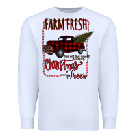 White Farm Fresh Christmas Premium Sweatshirt - Bettercallsaul