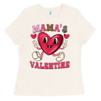 Bone mamas valentine with cute heart Ladies Tee - texasbilliewilder