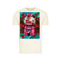 Vintage Arctic candy machine  with heart candies  air Vintage Tee - AdoDesignShop
