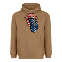 Toasted Coconut American Toungue for 4th of July Heavyweight Hoodie - Bettercallsaul