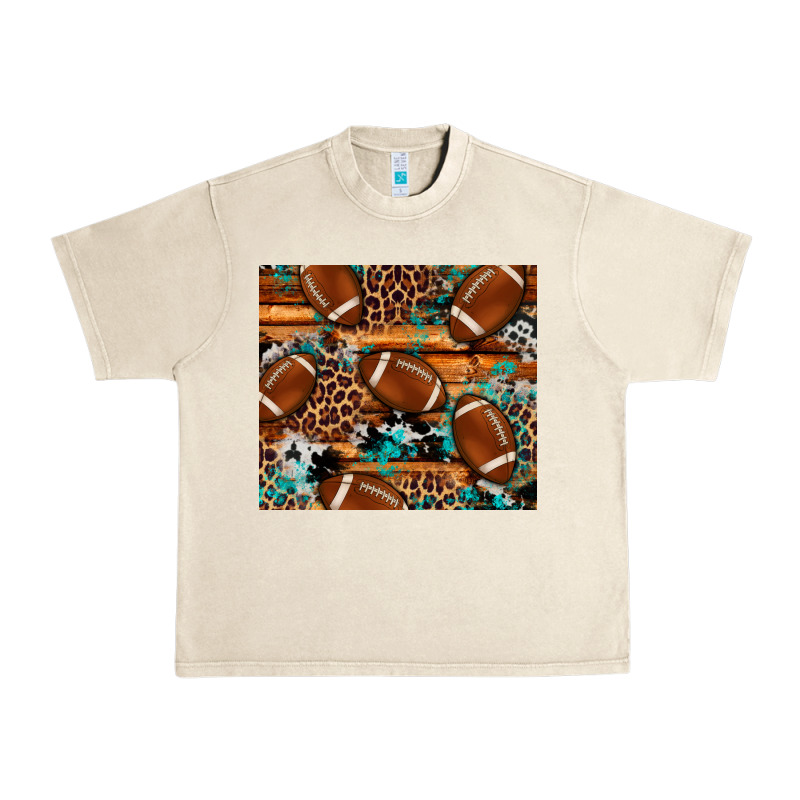 Football Tumbler Urban Heavy Tee by Artiststas | Teevron