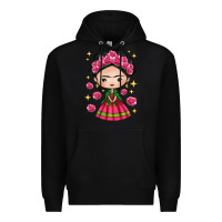 Black Mexican Girl Premium Hoodie - texasbilliewilder