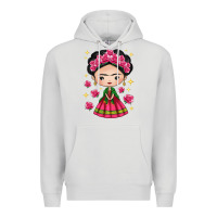 Mexican Girl Premium Hoodie | Teevron