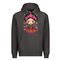 Smoke Mexican Girl Premium Hoodie - texasbilliewilder