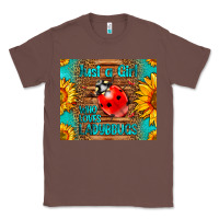 Chestnut just a girl who loves ladybugs Classic Tee - LillyAllenDesigns