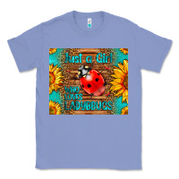 Colony Blue just a girl who loves ladybugs Classic Tee - LillyAllenDesigns