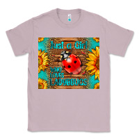 Lilac just a girl who loves ladybugs Classic Tee - LillyAllenDesigns