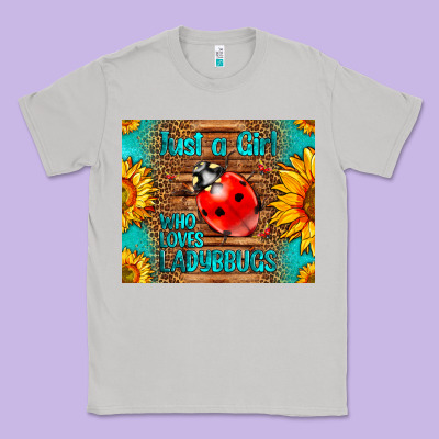 Just A Girl Who Loves Ladybugs Classic Tee Designed By Lillyallendesigns