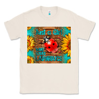 Natural just a girl who loves ladybugs Classic Tee - LillyAllenDesigns