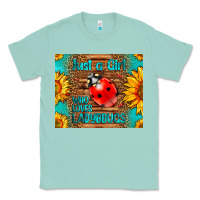 Seafoam just a girl who loves ladybugs Classic Tee - LillyAllenDesigns