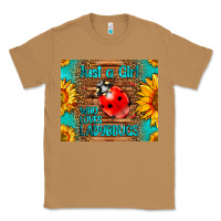 Toasted Coconut just a girl who loves ladybugs Classic Tee - LillyAllenDesigns
