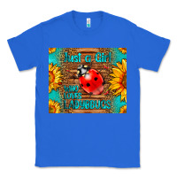 True Royal just a girl who loves ladybugs Classic Tee - LillyAllenDesigns