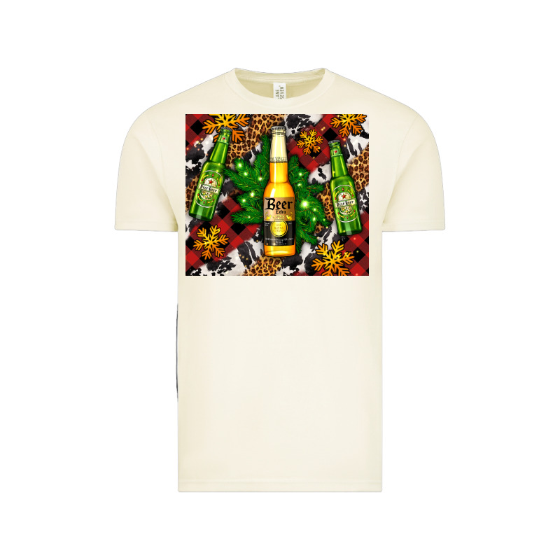 Beer Bottles With Golden Snow Vintage Tee by AdoDesignShop | Teevron