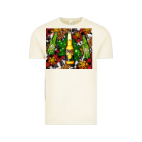 Vintage Arctic beer bottles with golden snow Vintage Tee - AdoDesignShop