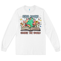 White book lover Long Sleeve Tee - MaliasSmallBusiness