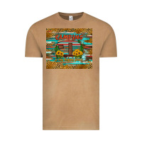 Vintage Camel camping is my happy place Vintage Tee - Artiststas