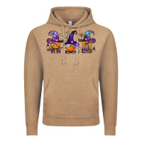Vintage Coffee witch gnomes Halloween Vintage Hoodie - BundleAndBundleShop