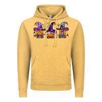 Vintage Mustard witch gnomes Halloween Vintage Hoodie - BundleAndBundleShop