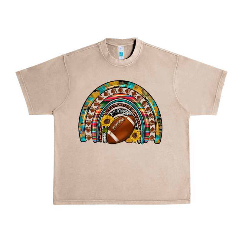 Football Rainbow Urban Heavy Tee by Artiststas | Teevron