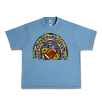 Pebble Blue football rainbow Urban Heavy Tee - Artiststas