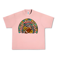 Salmon football rainbow Urban Heavy Tee - Artiststas