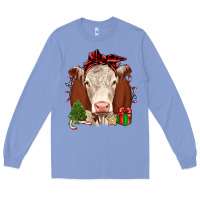 Colony Blue Christmas Hereford Long Sleeve Tee - JahusDesignShop
