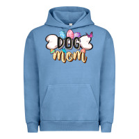 Pigment Pebble Blue Easter Dog Mom Easter Day Urban Hoodie - CowGirlArtShop
