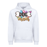 White Easter Dog Mom Easter Day Urban Hoodie - CowGirlArtShop