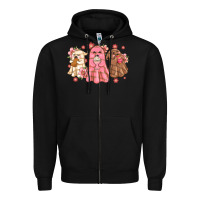 Black mexican desert ghosts Zipper Hoodie - MaliasSmallBusiness