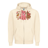 Sandshell mexican desert ghosts Zipper Hoodie - MaliasSmallBusiness