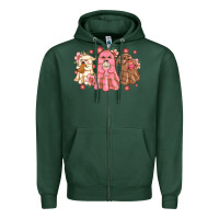 Sports Green mexican desert ghosts Zipper Hoodie - MaliasSmallBusiness