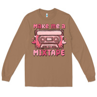 Toasted Coconut make me a mixtape Long Sleeve Tee - MaliasSmallBusiness