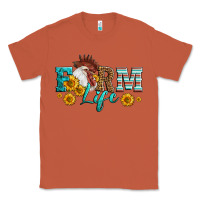 Copper Western Farm Life Rooster Head Classic Tee - LillyAllenDesigns