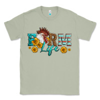 Matcha Western Farm Life Rooster Head Classic Tee - LillyAllenDesigns