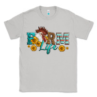 Moon Dust Western Farm Life Rooster Head Classic Tee - LillyAllenDesigns