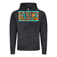 Vintage Black Welcome Fall Vintage Hoodie - Artiststas