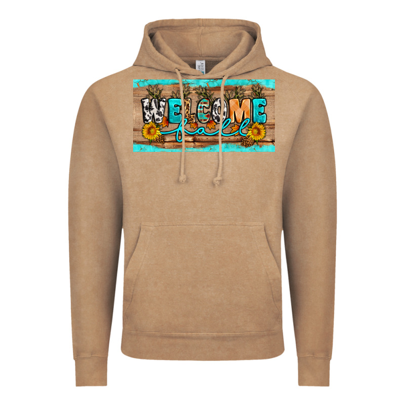 Welcome Fall Vintage Hoodie by Artiststas | Teevron