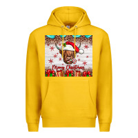 Lemon merry christmas cow Premium Hoodie - JahusDesignShop