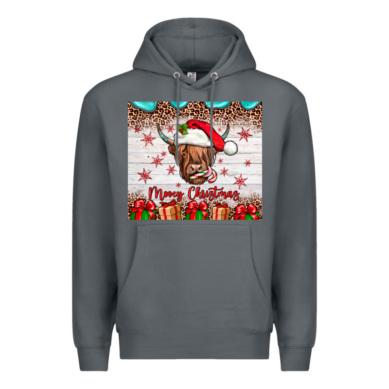 Merry Christmas Cow Premium Hoodie by JahusDesignShop | Teevron