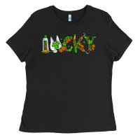 Black Dental Love St. Patricks Day Ladies Tee - RanaPortraitStore