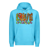 Ocean Blue Mardi Gras love crawfish Premium Hoodie - NancyCooperArtShop