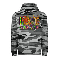 Slate Camo Mardi Gras love crawfish Premium Hoodie - NancyCooperArtShop
