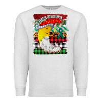 Oatmeal Heather Christmas Brushstrokes Moon Premium Sweatshirt - Bettercallsaul