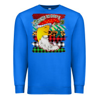 True Royal Christmas Brushstrokes Moon Premium Sweatshirt - Bettercallsaul