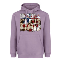 Lavender Baseball American Dad Heavyweight Hoodie - Bettercallsaul
