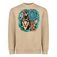 Mushroom love western Heavyweight Sweatshirt - AdoDesignShop
