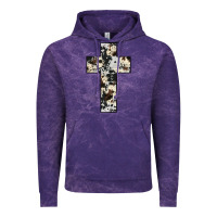 Cloud Purple cowhide cross Vintage Hoodie - JahusDesignShop