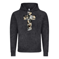 Vintage Black cowhide cross Vintage Hoodie - JahusDesignShop